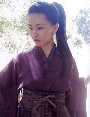 Eriko Tamura en la serie Heroes, como la princesa Yaeko